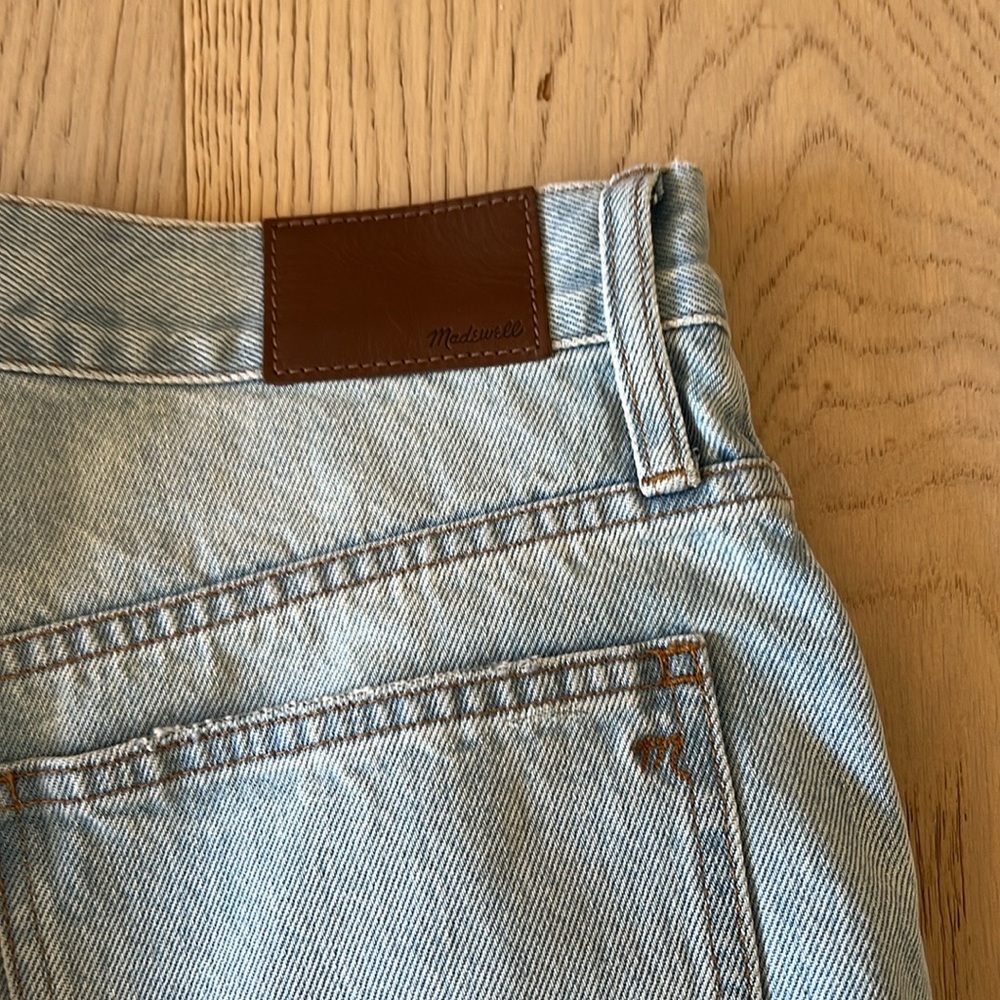 Madewell Classic straight full length light wash size 29 - Picture 6 of 7